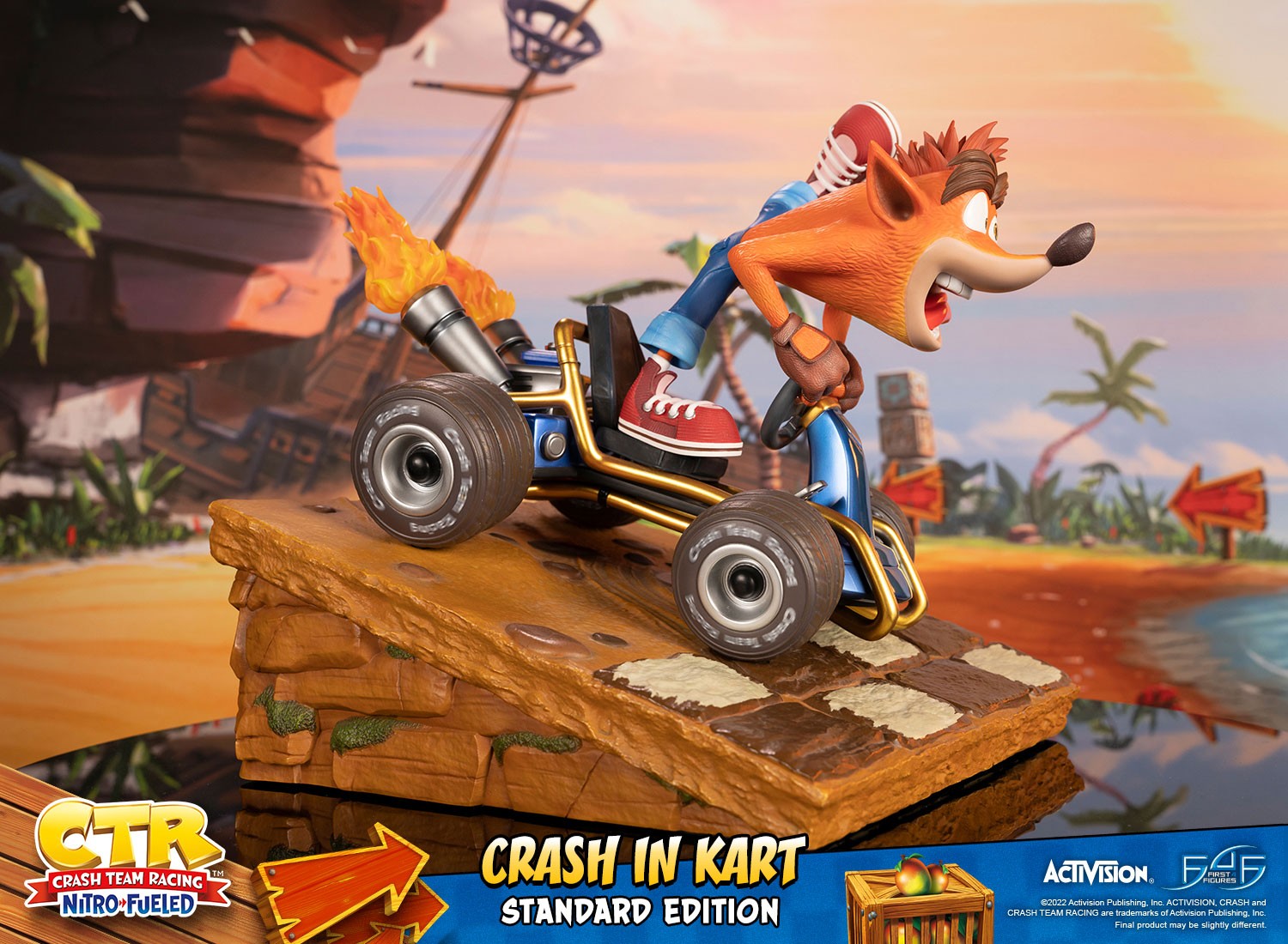 PRE-ORDER Crash Team Racing Nitro-Fueled - Crash in Cart: Standard Edition