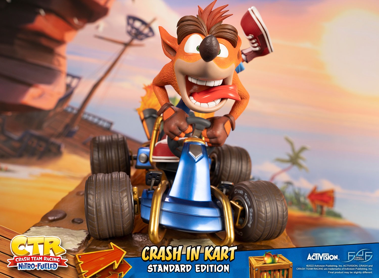 PRE-ORDER Crash Team Racing Nitro-Fueled - Crash in Cart: Standard Edition