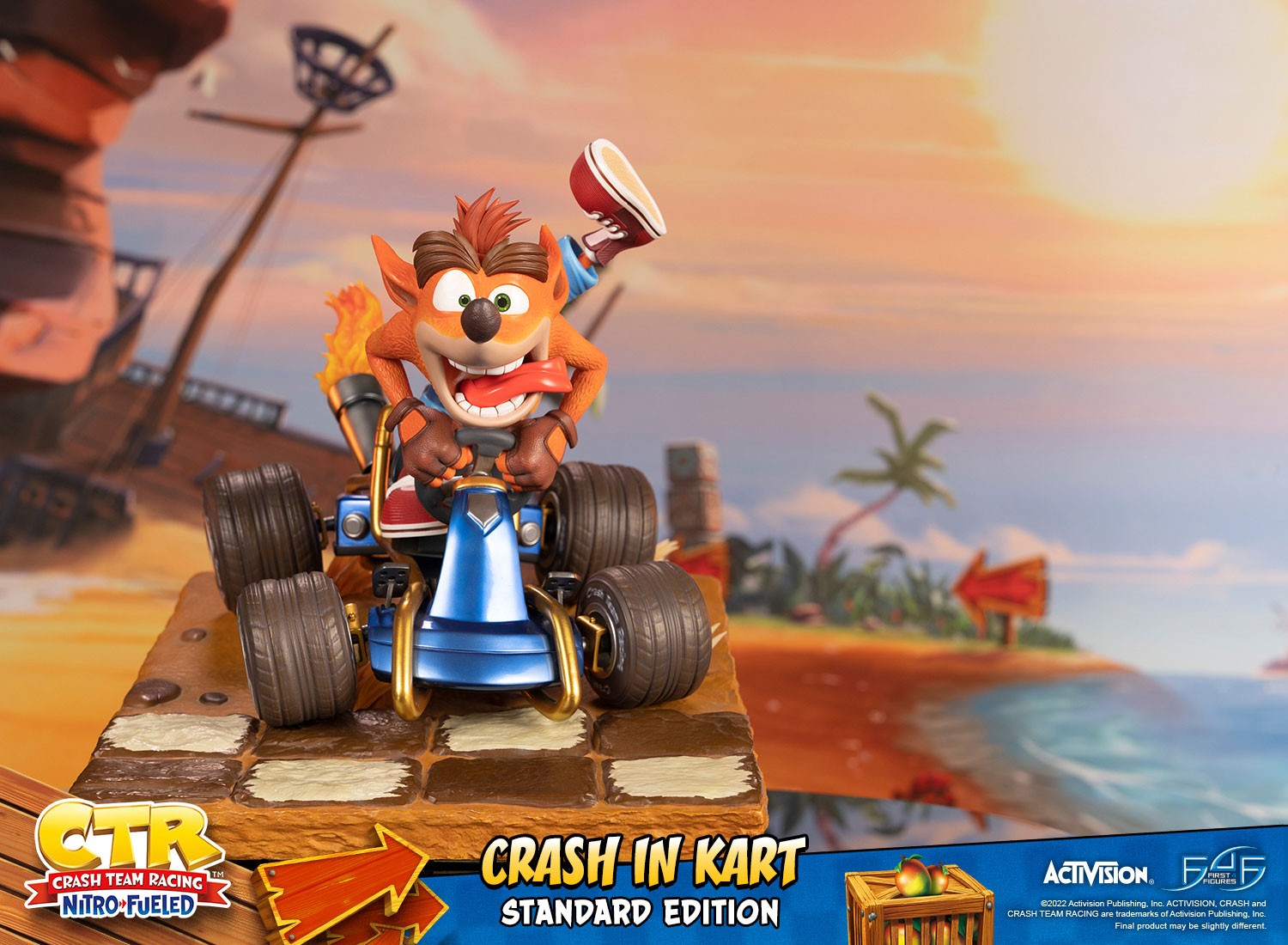 PRE-ORDER Crash Team Racing Nitro-Fueled - Crash in Cart: Standard Edition