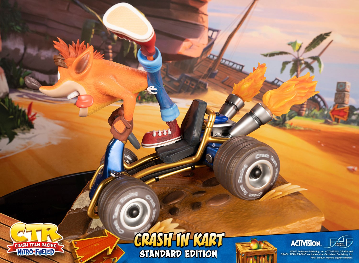PRE-ORDER Crash Team Racing Nitro-Fueled - Crash in Cart: Standard Edition