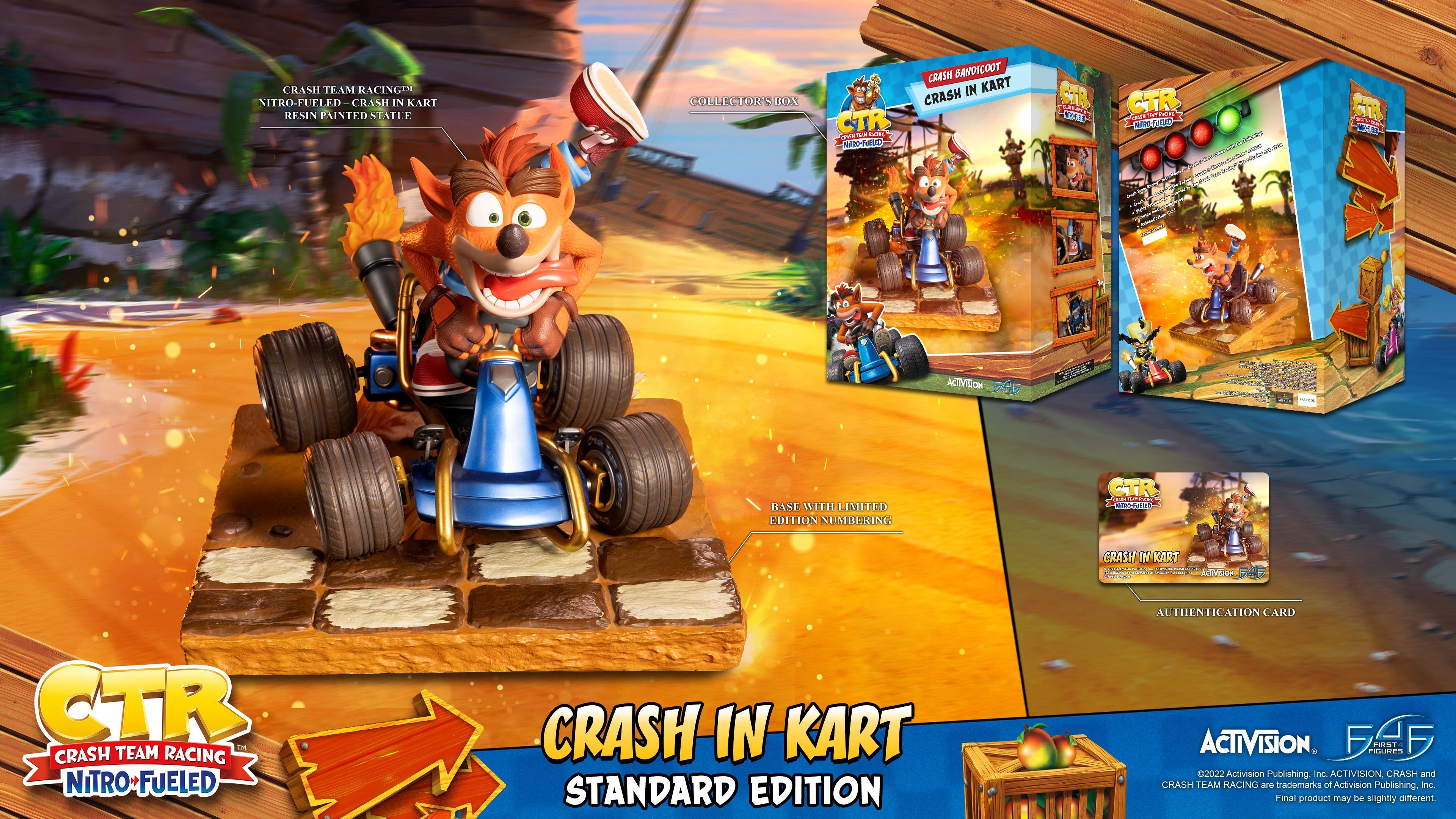 PRE-ORDER Crash Team Racing Nitro-Fueled - Crash in Cart: Standard Edition