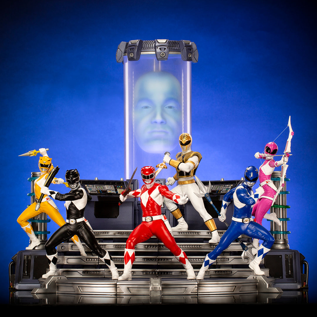 PRE-ORDER Mighty Morphin Power Rangers - Red Ranger BDS Art Scale 1/10