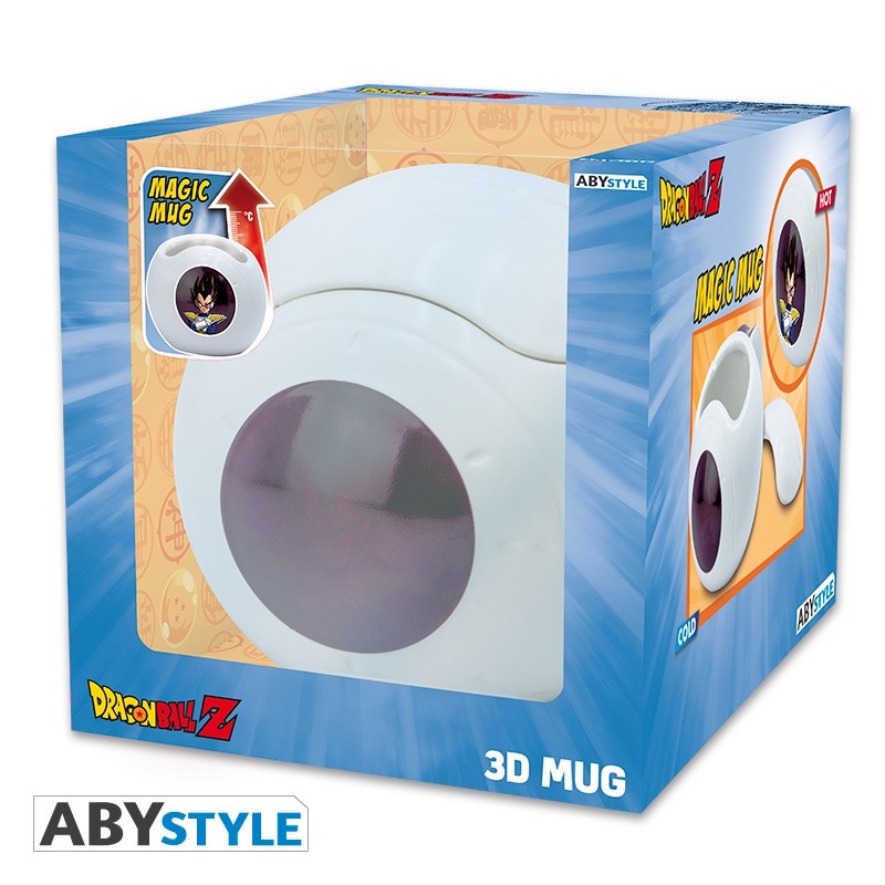 PRE-ORDER Dragon Ball 3D Mug Heat Change - Vegeta Spaceship [2022-Q4 Release]