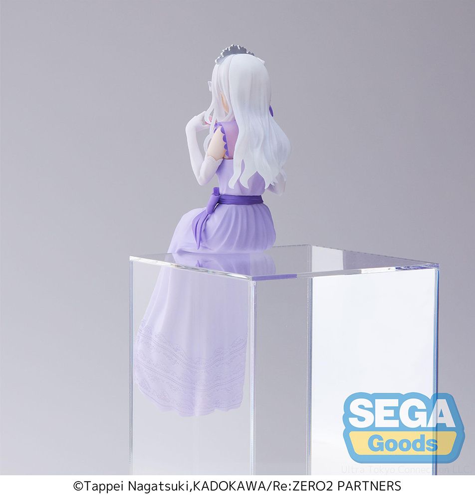 PRE-ORDER Re:ZERO -Starting Life in Another World-: Lost in Memories PM Figure - Emilia: Dressed Up Party Perching Ver.