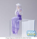 PRE-ORDER Re:ZERO -Starting Life in Another World-: Lost in Memories PM Figure - Emilia: Dressed Up Party Perching Ver.