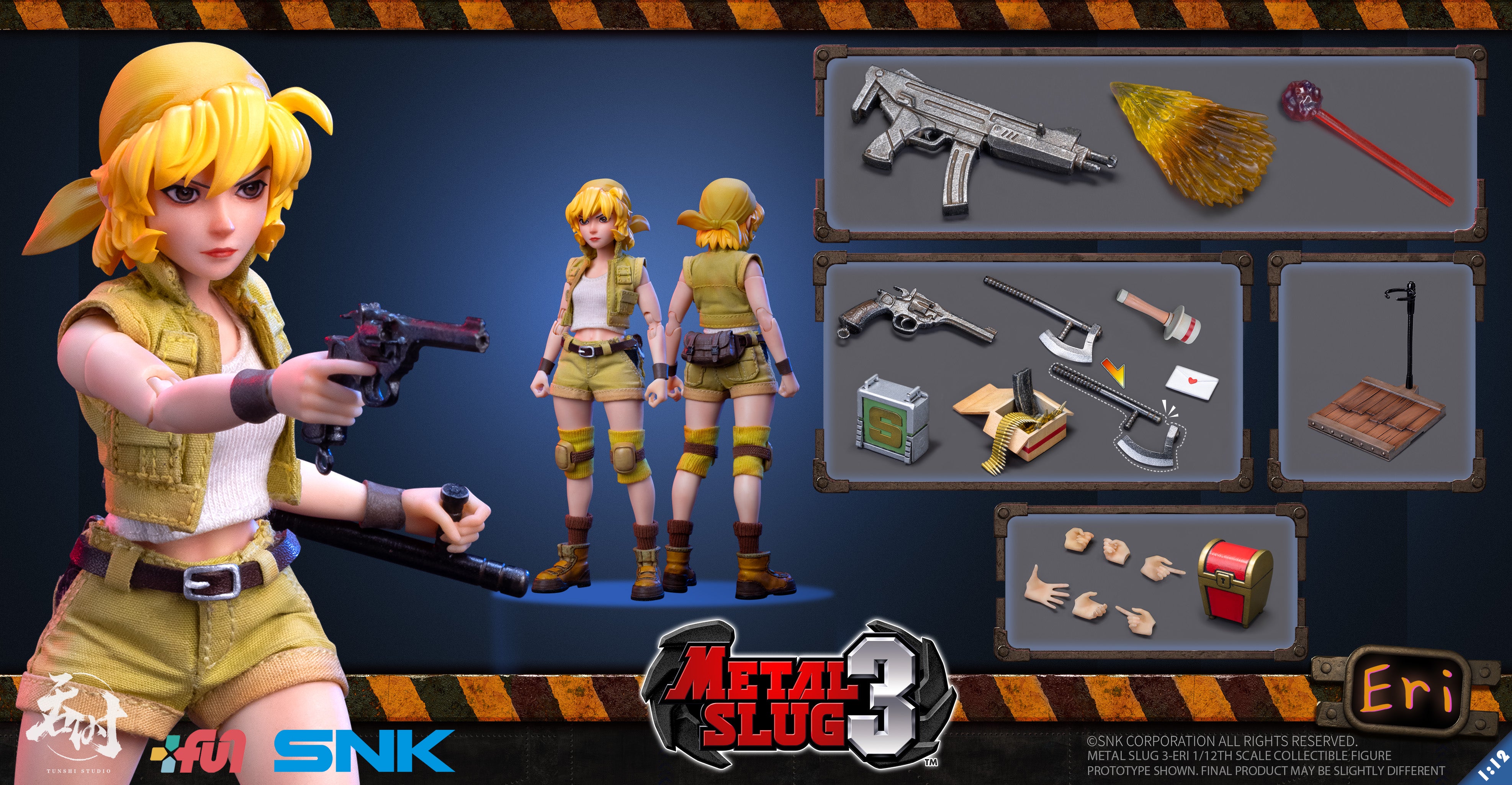 PRE-ORDER Metal Slug III - Eri Kasamoto