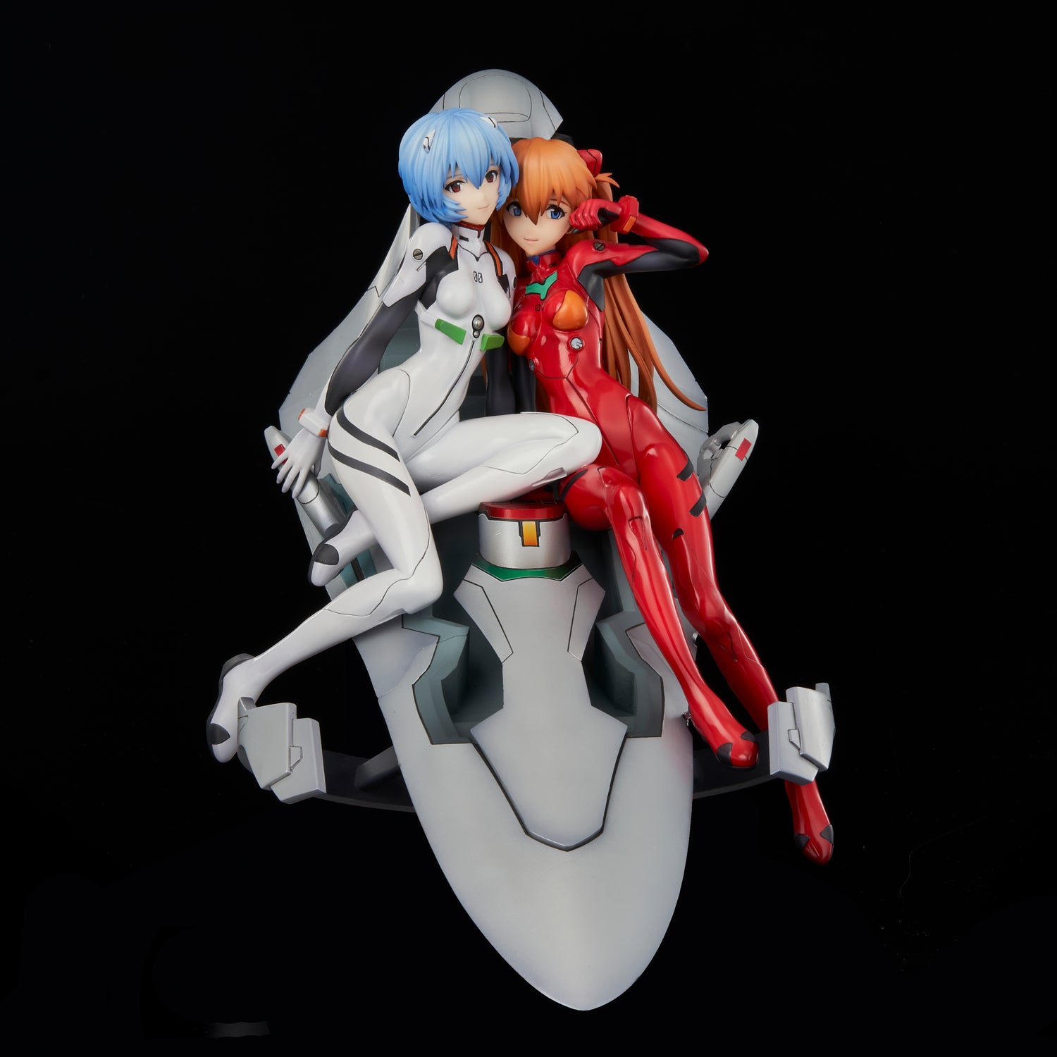PRE-ORDER Neon Genesis Evangelion - Rei Ayanami & Asuka Langley Shikinami: Twinmore Object