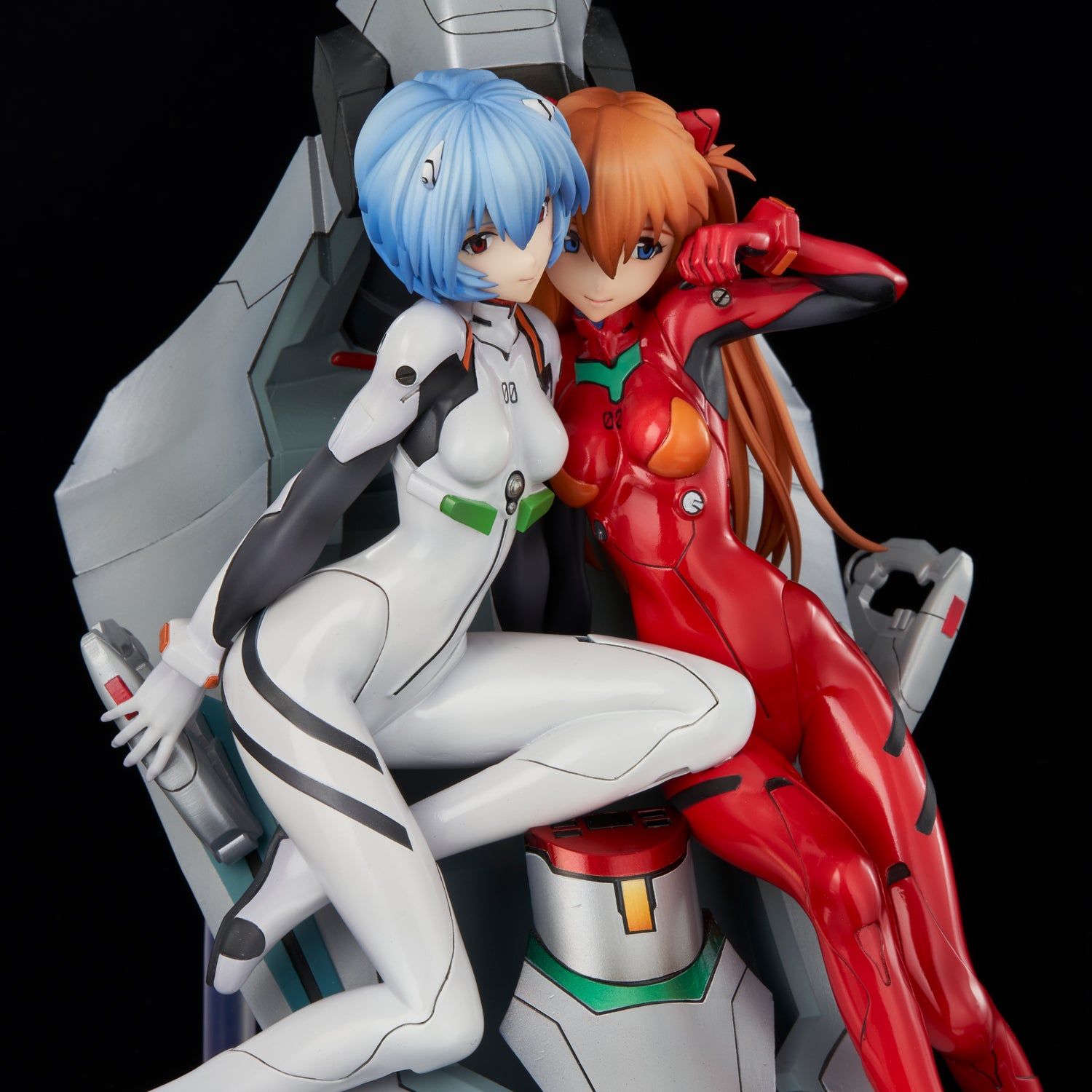 PRE-ORDER Neon Genesis Evangelion - Rei Ayanami & Asuka Langley Shikinami: Twinmore Object
