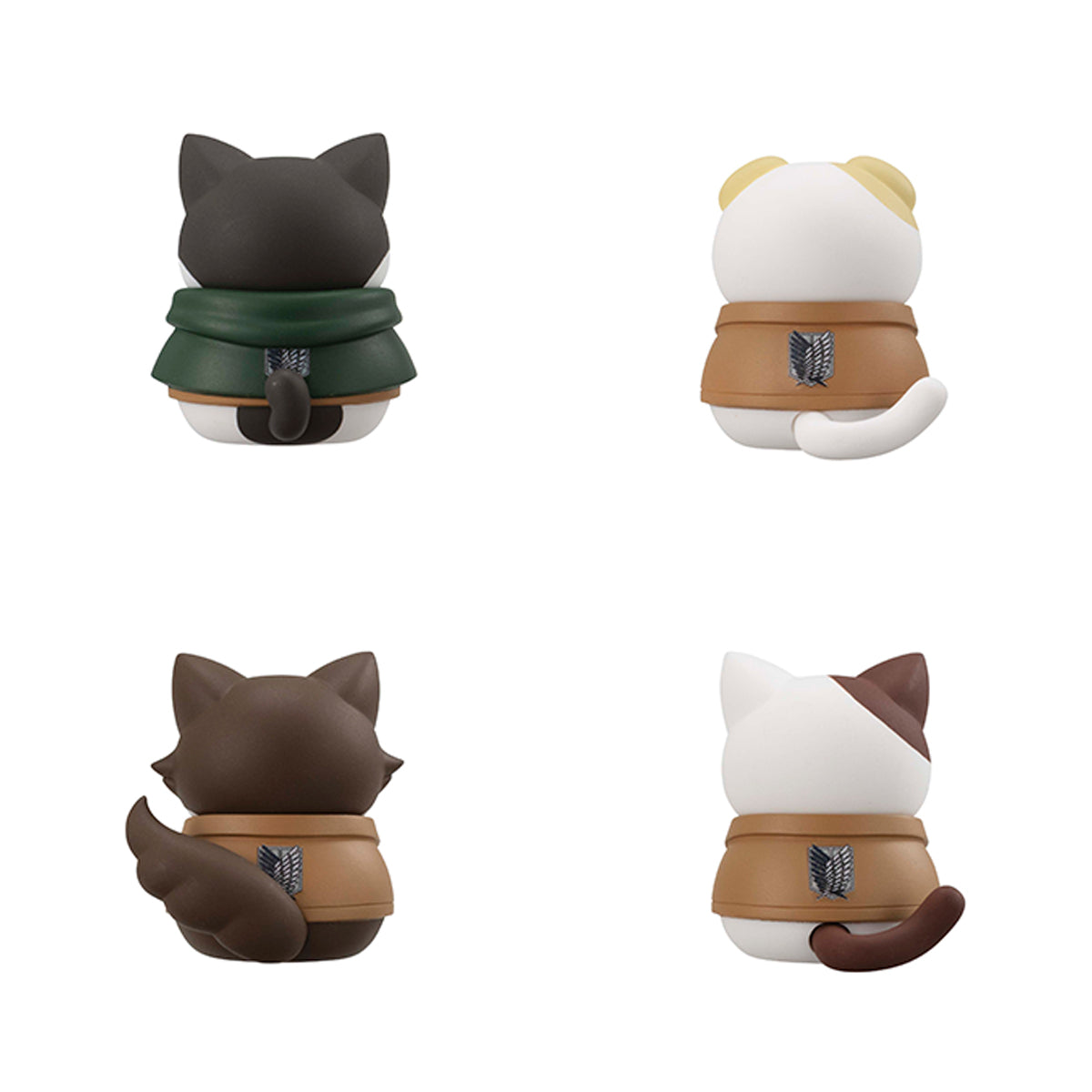 PRE-ORDER MEGA CAT PROJECT Attack on Titan - Attack on Nyanko Survey Corps Group da Nyan! [Box of 8] [EXCLUSIVE]