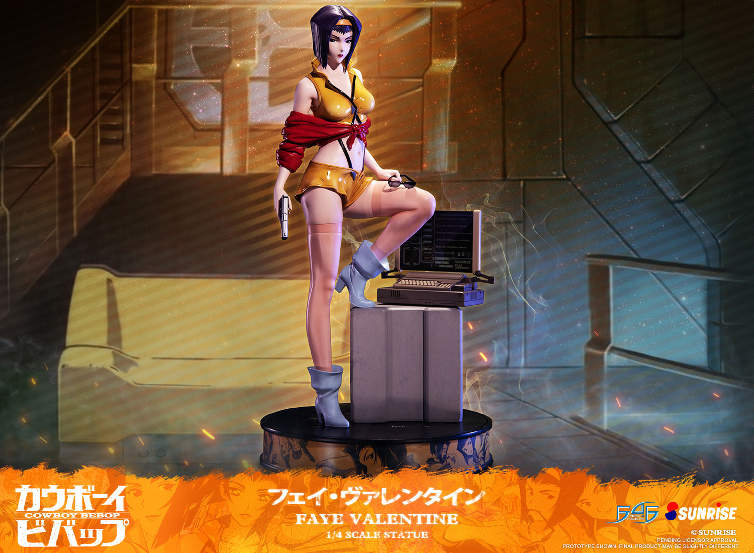 PRE-ORDER Cowboy Bebop - Faye Valentine (Standard Edition) 1/4