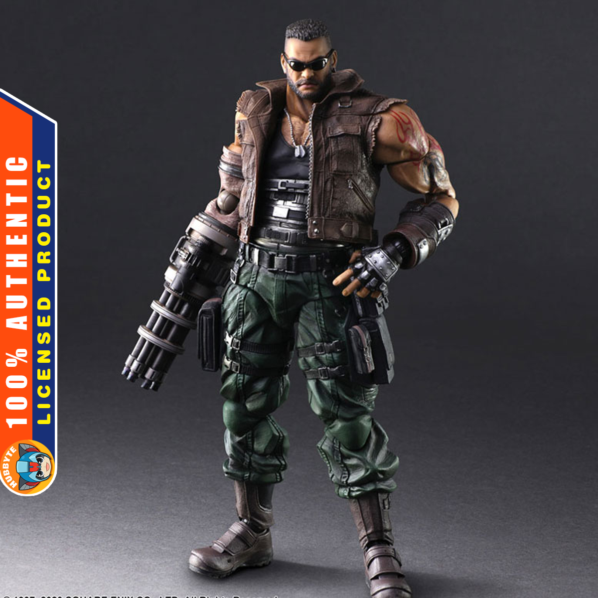 PRE-ORDER Play Arts Kai - Final Fantasy VII Remake - Barret Wallace: Ver. 2