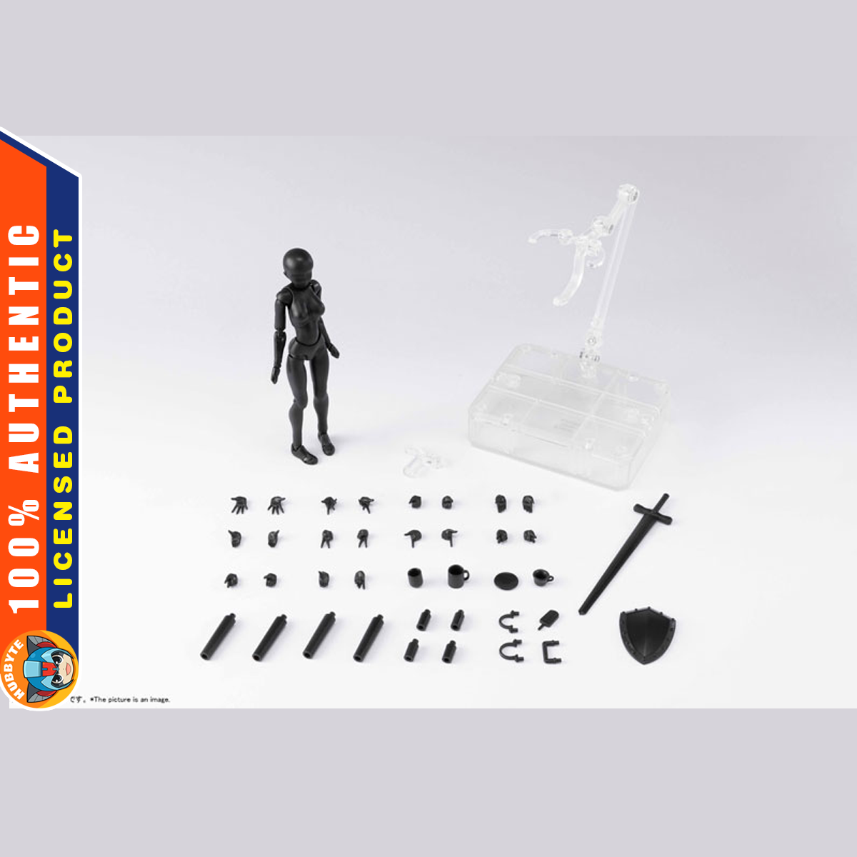 IN-STOCK Bandai - S.H. Figuarts - BODY-CHAN DX SET 2: Solid Black Color Ver.