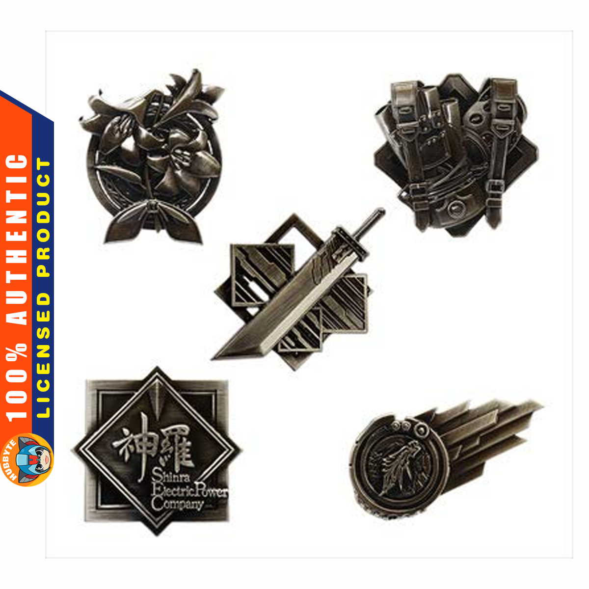 PRE-ORDER Final Fantasy VII Remake Kuji - Pin Badge [Random Piece]