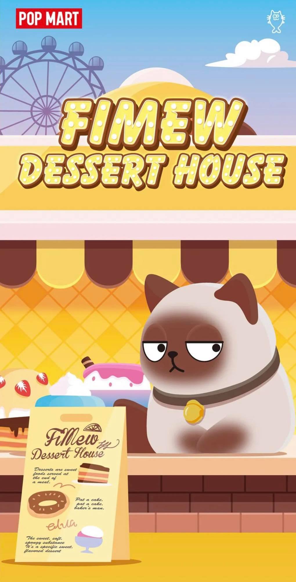 PRE-ORDER Fish Cat - FiMew Dessert House Series [Box of 12]