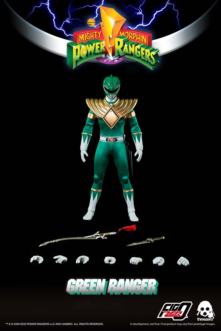 PRE-ORDER Mighty Morphin Power Ranger - Core Rangers + Green Ranger 1/6 [Set of 6] [January 2023 Release]