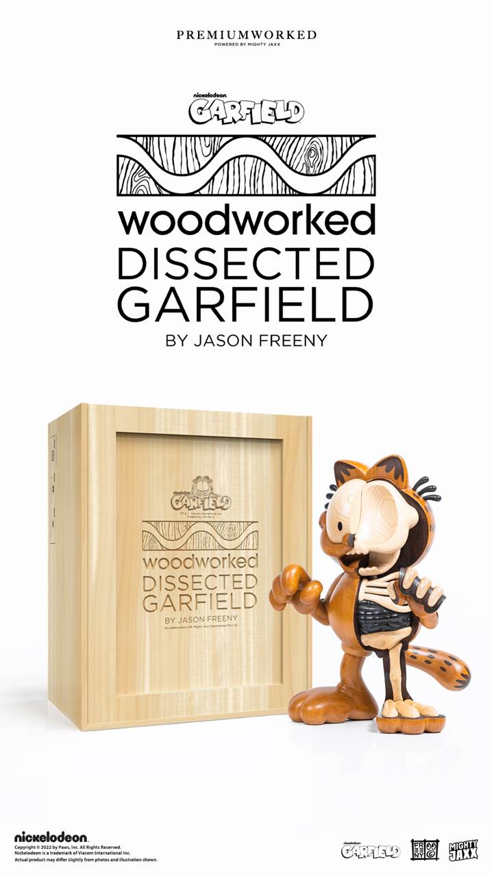 PRE-ORDER PREMIUMWORKED – Woodworked Dissected Garfield