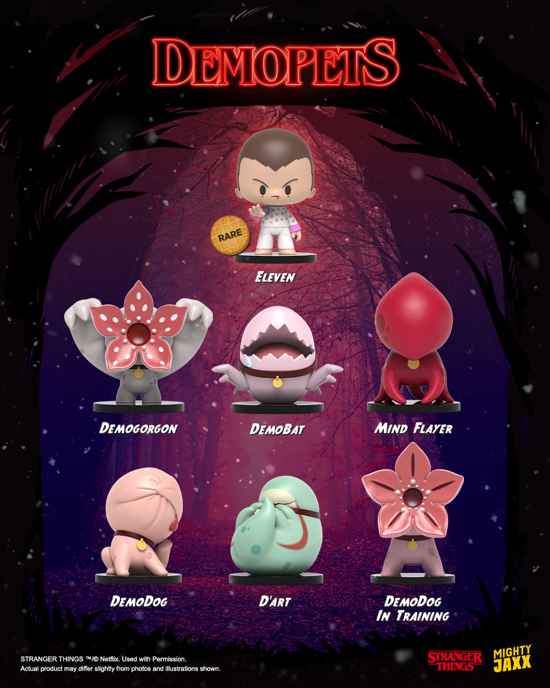 PRE-ORDER Stranger Things - Demopets [Box of 6]