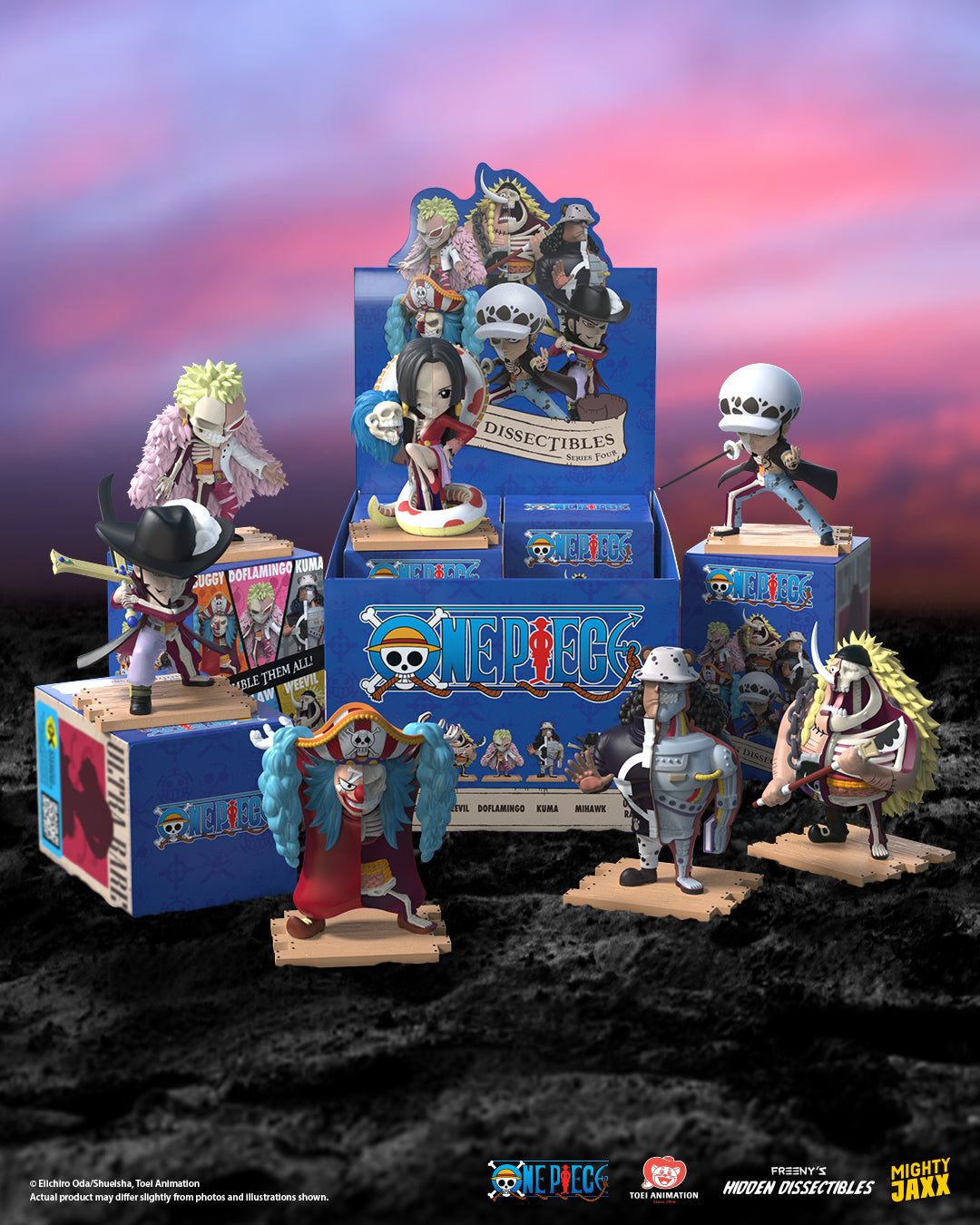 PRE-ORDER Freeny's Hidden Dissectibles: One Piece Series 4: Warlord Edition [Box of 8]