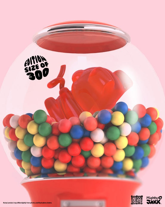 PRE-ORDER Immaculate Confection Gummi Fetus (Cherry Edition) by Jason Freeny