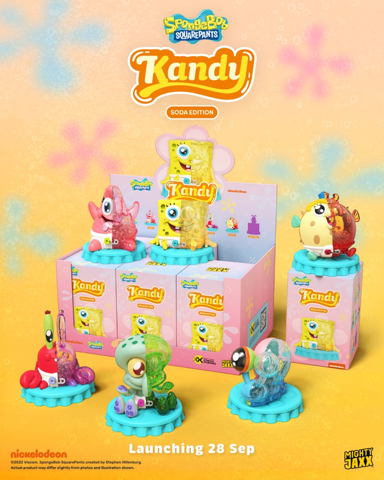 PRE-ORDER Kandy X Spongebob Squarepants (Soda Edition) [Box of 6]