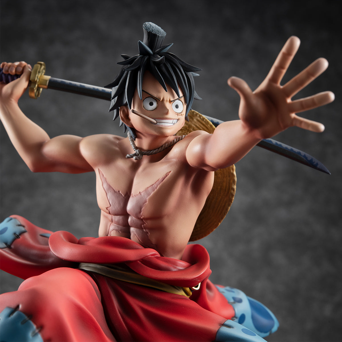 IN-STOCK MegaHouse - Portrait.Of.Pirates: Warriors Alliance: - One Piece - Monkey D. Luffy: Luffytaro 1/8 [MEGATREA EXCLUSIVE]