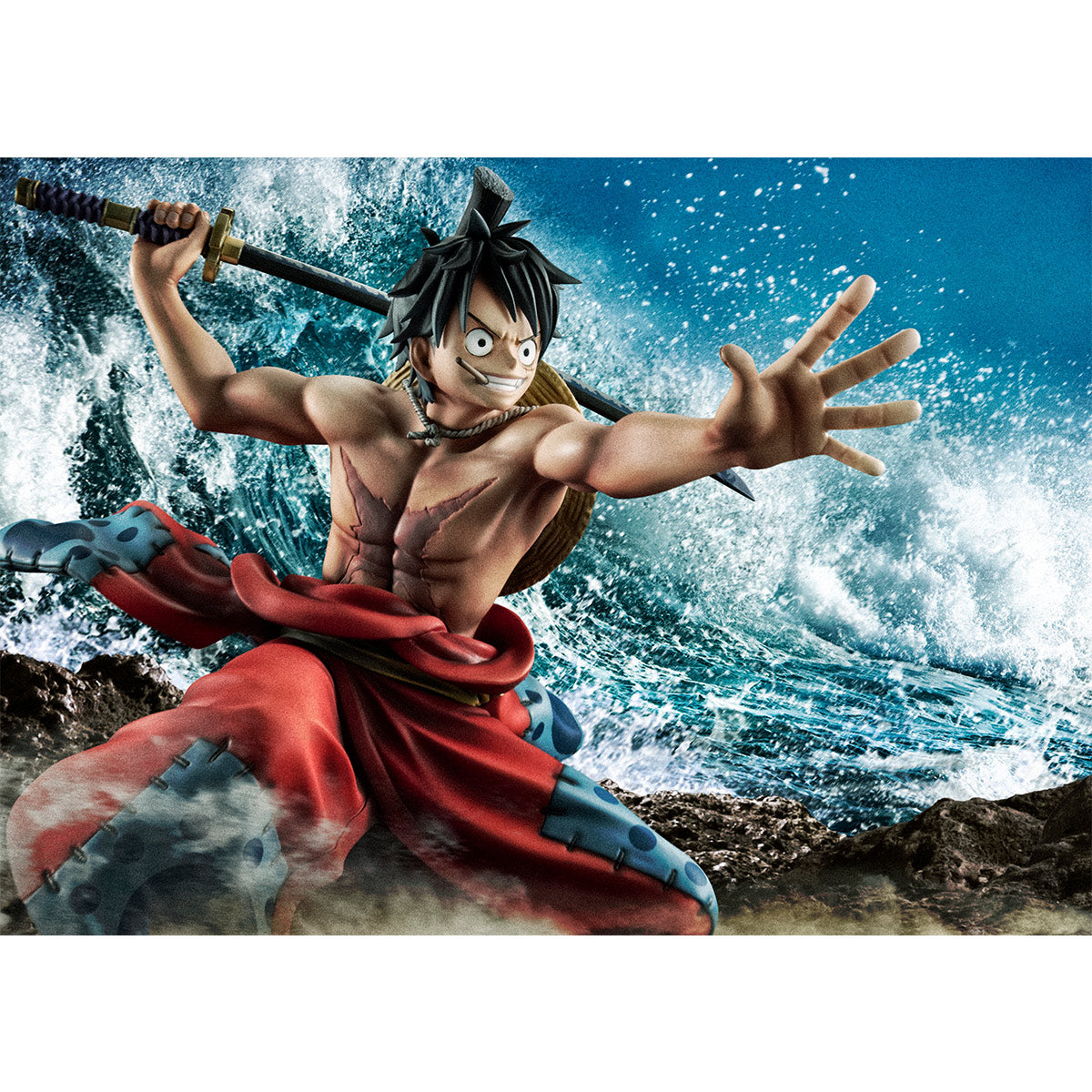 PRE-ORDER Portrait of Pirates: Warriors Alliance: - One Piece - Monkey D. Luffy: Luffytaro 1/8 [MEGATREA EXCLUSIVE]