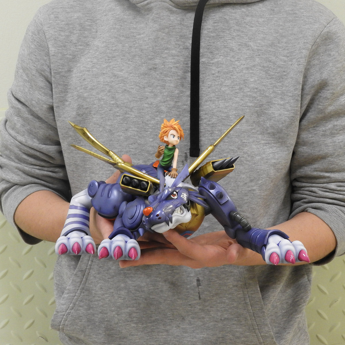 PRE-ORDER Precious G.E.M. Series - Digimon Adventure - Metal Garurumon & Ishida Yamato (2nd Release) [EXCLUSIVE]