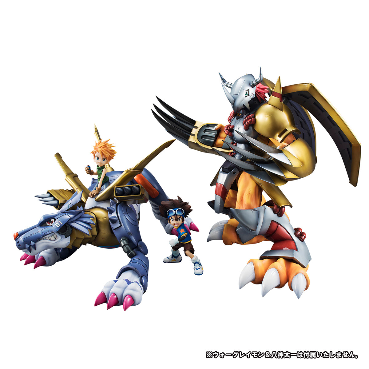 PRE-ORDER Precious G.E.M. Series - Digimon Adventure - Metal Garurumon & Ishida Yamato (2nd Release) [EXCLUSIVE]