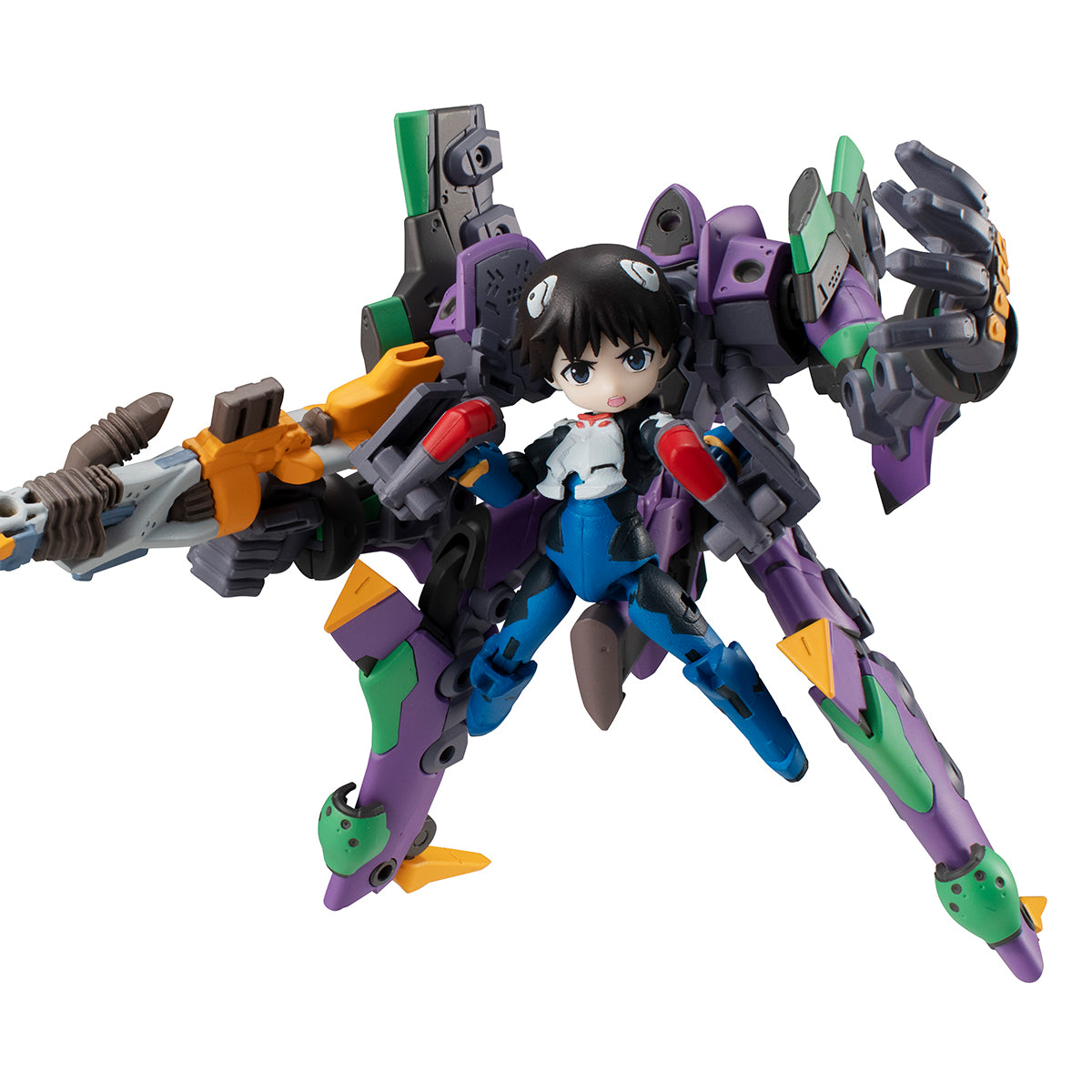 PRE-ORDER Desktop Army - Rebuild of Evangelion - Shinji Ikari & EVA Unit-01 [EXCLUSIVE]