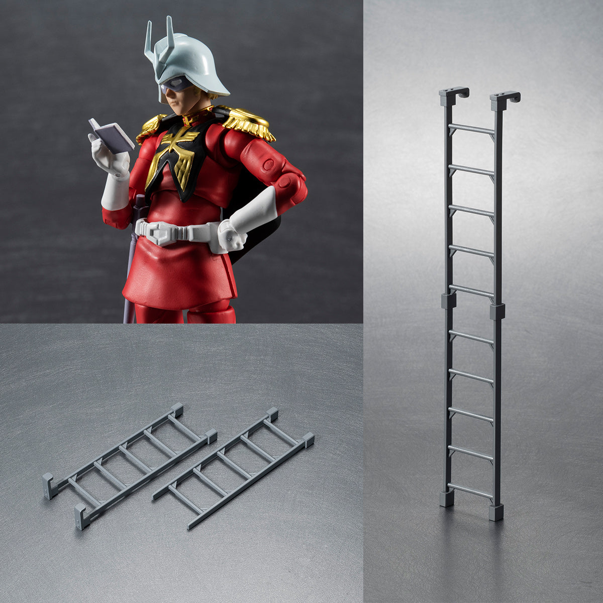 PRE-ORDER G.M.G. - Mobile Suit Gundam - Principality of Zeon - Normal Suits 04 & 05 + Char Aznable Set [EXCLUSIVE]