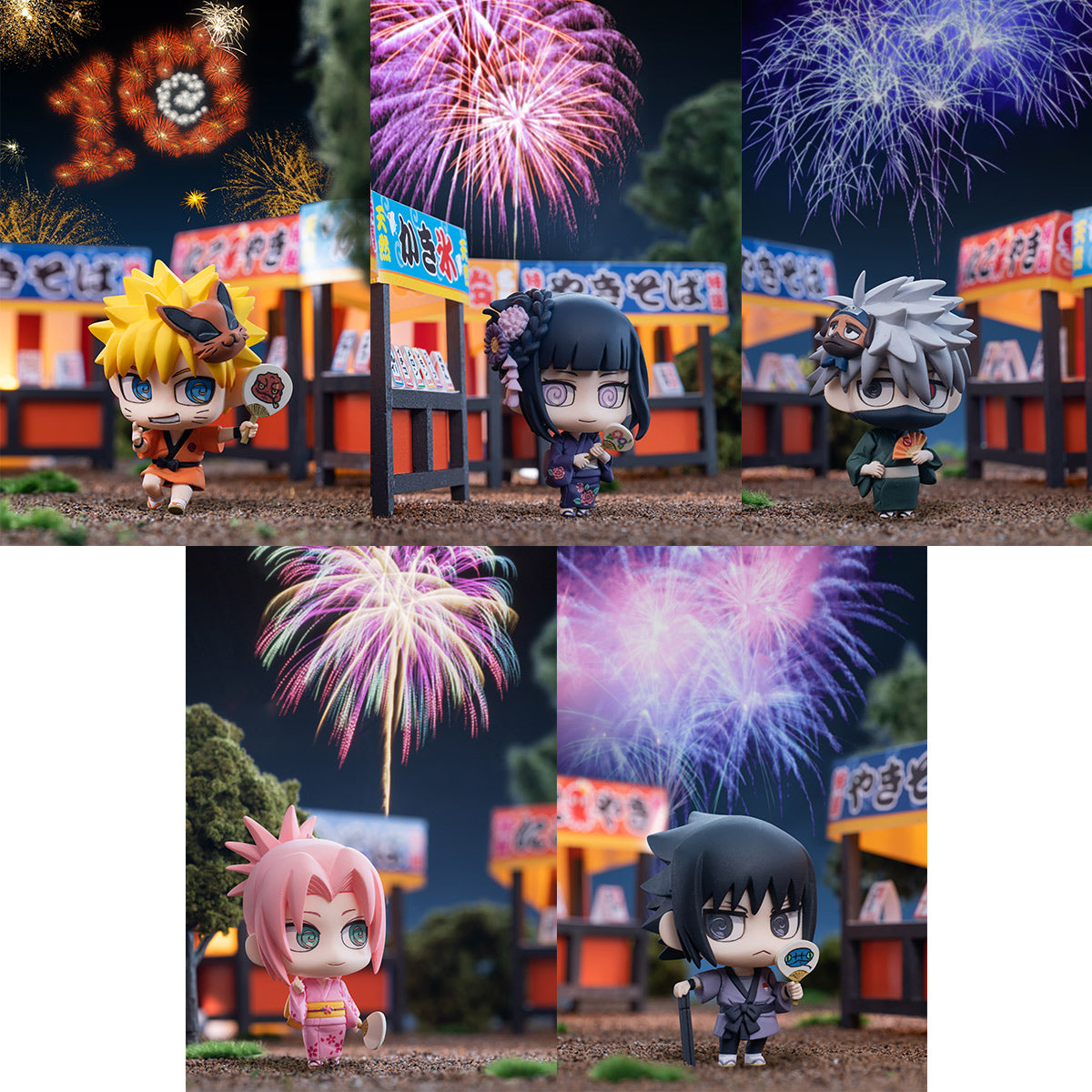 PRE-ORDER Chimi Mega 10th Anniversary Project Petit Chara Land - Naruto Shippuden - 10th Anniversary Festival Dattebayo! [Box of 10] [EXCLUSIVE]