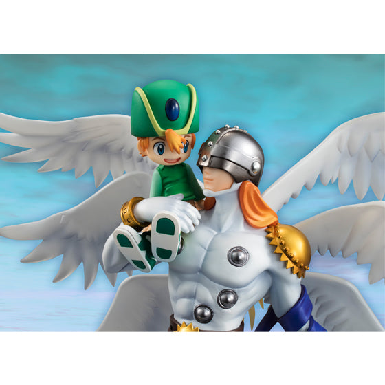 PRE-ORDER G.E.M. Series - Digimon Adventure - Angemon & Takeru Takaishi [2nd Release]