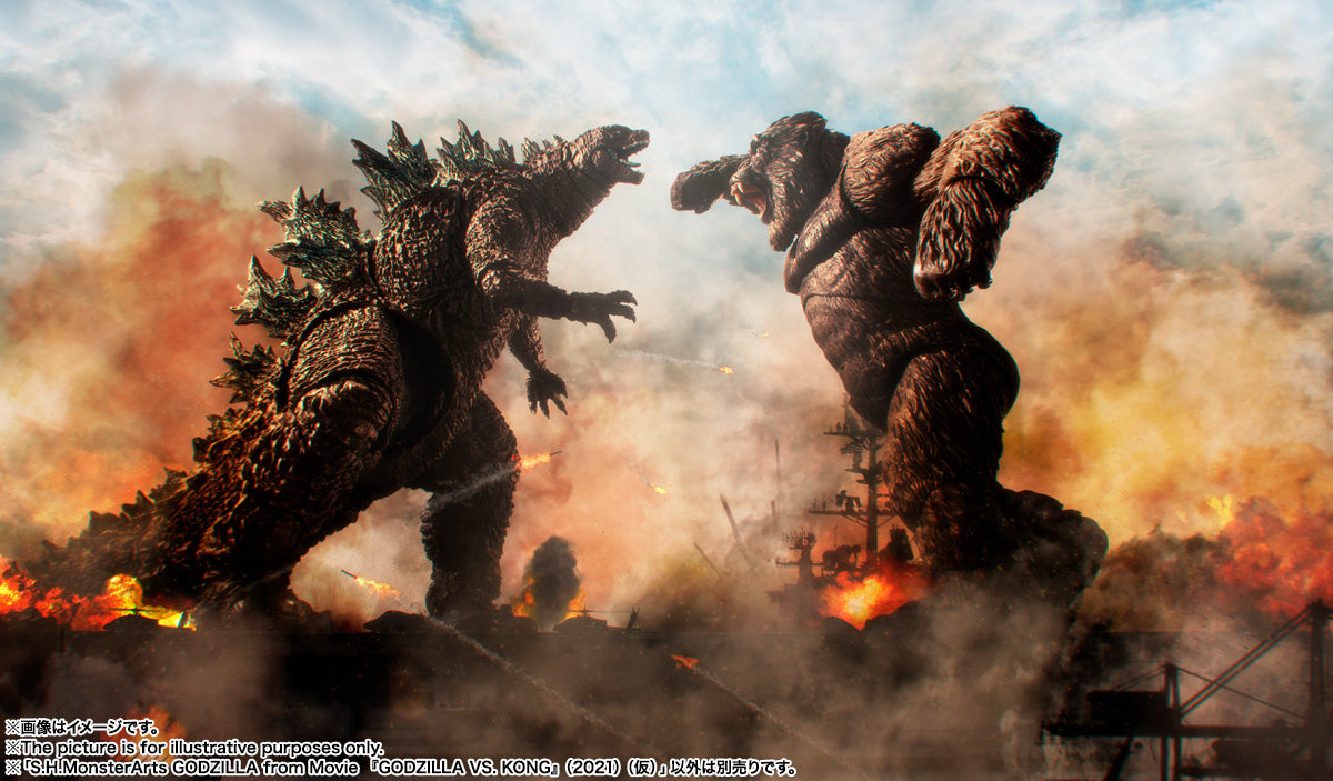IN-STOCK S.H.Monsterarts - Godzilla Vs. Kong: 2021 - Godzilla