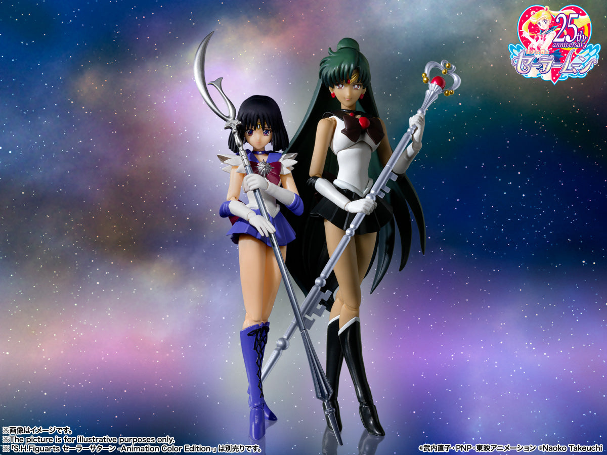 IN-STOCK Bandai - S.H.Figuarts - Pretty Soldier Sailor Moon - Sailor Pluto: Animation Color Edition