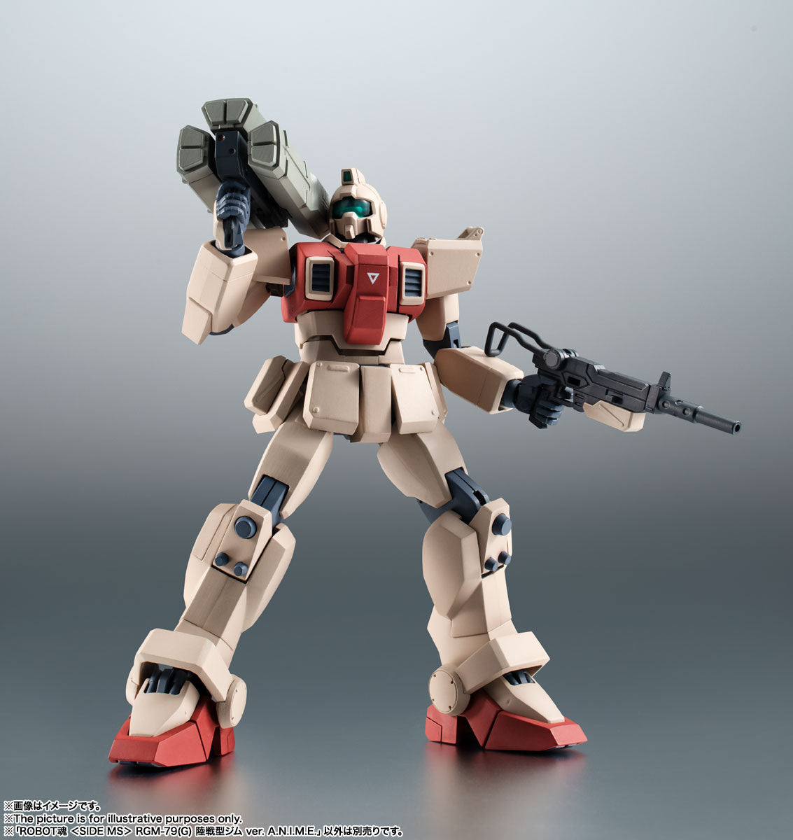 PRE-ORDER Robot Spirits SIDE MS - Mobile Suit Gundam The 08th MS Team - RX-79G Ground Type GM ver. A.N.I.M.E.
