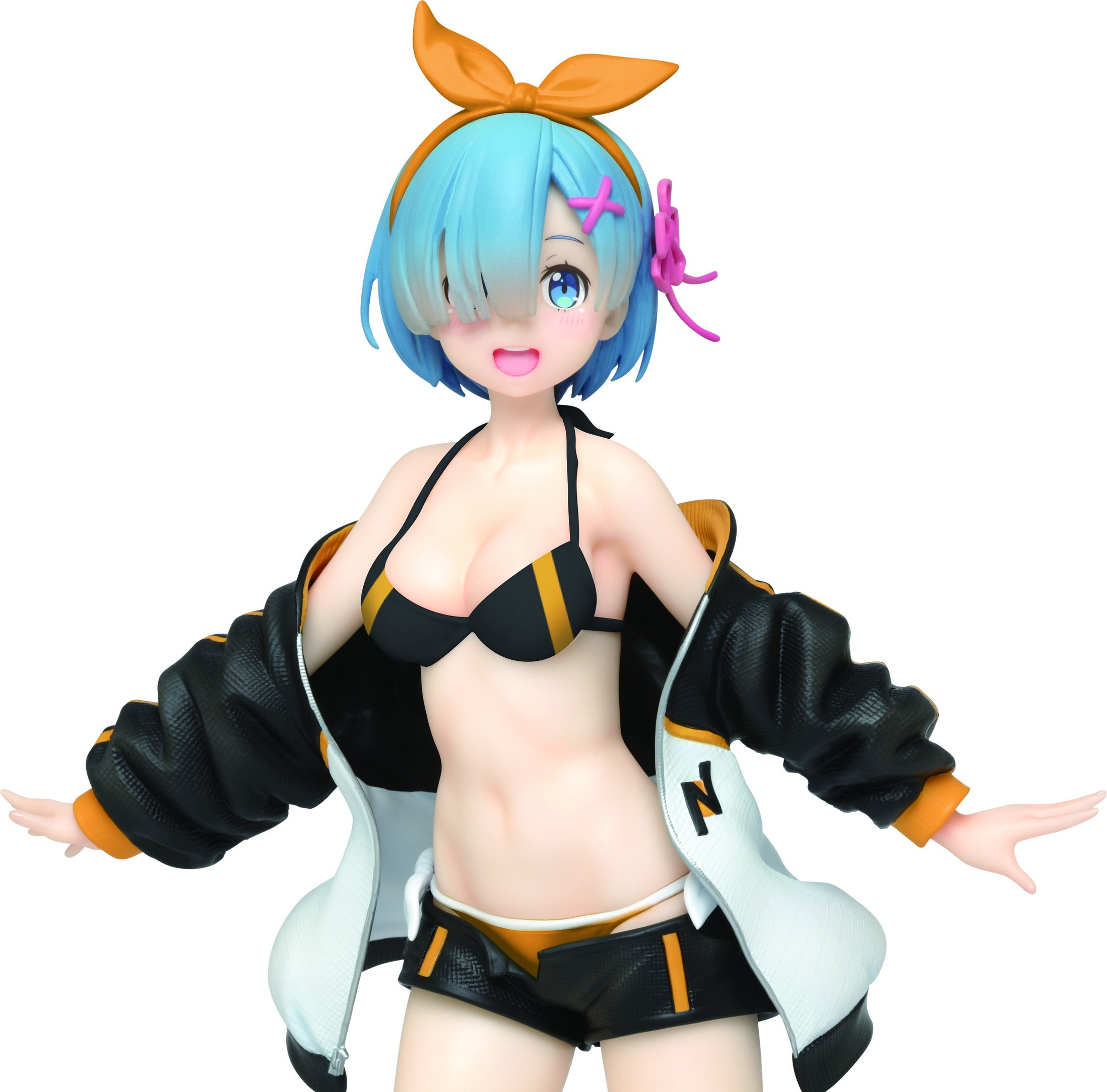 IN-STOCK Taito - Re:ZERO -Starting Life in Another World Precious Figure - Rem: Jumper Swimsuit Renewal Ver.