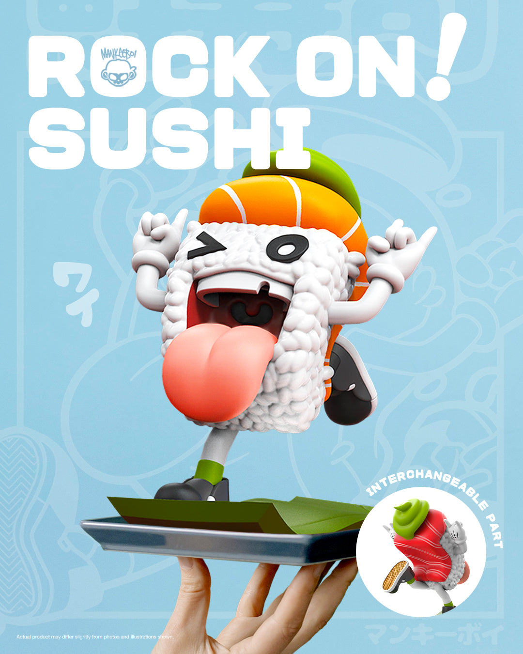 PRE-ORDER Rock On! Sushi by MankeeBoi