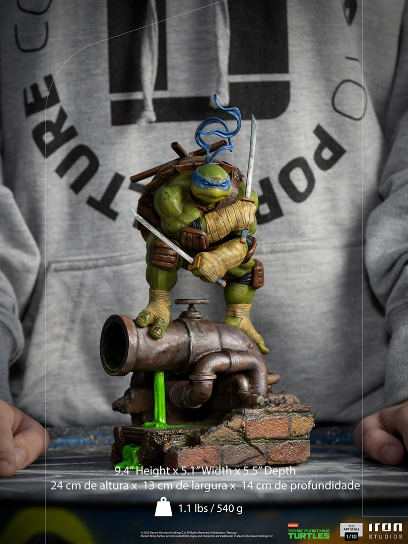 PRE-ORDER TMNT - Leonardo BDS Art Scale 1/10