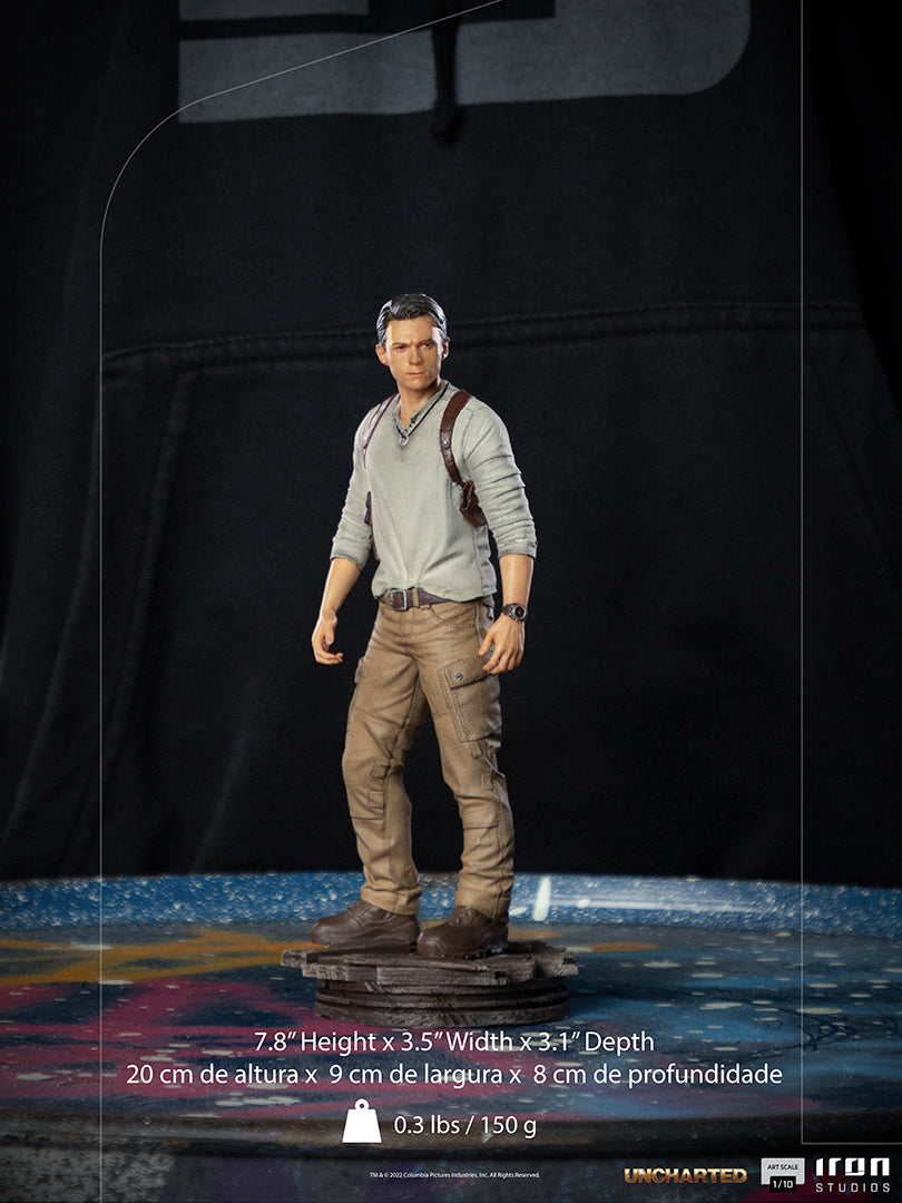 PRE-ORDER Uncharted Movie - Nathan Drake Art Scale 1/10