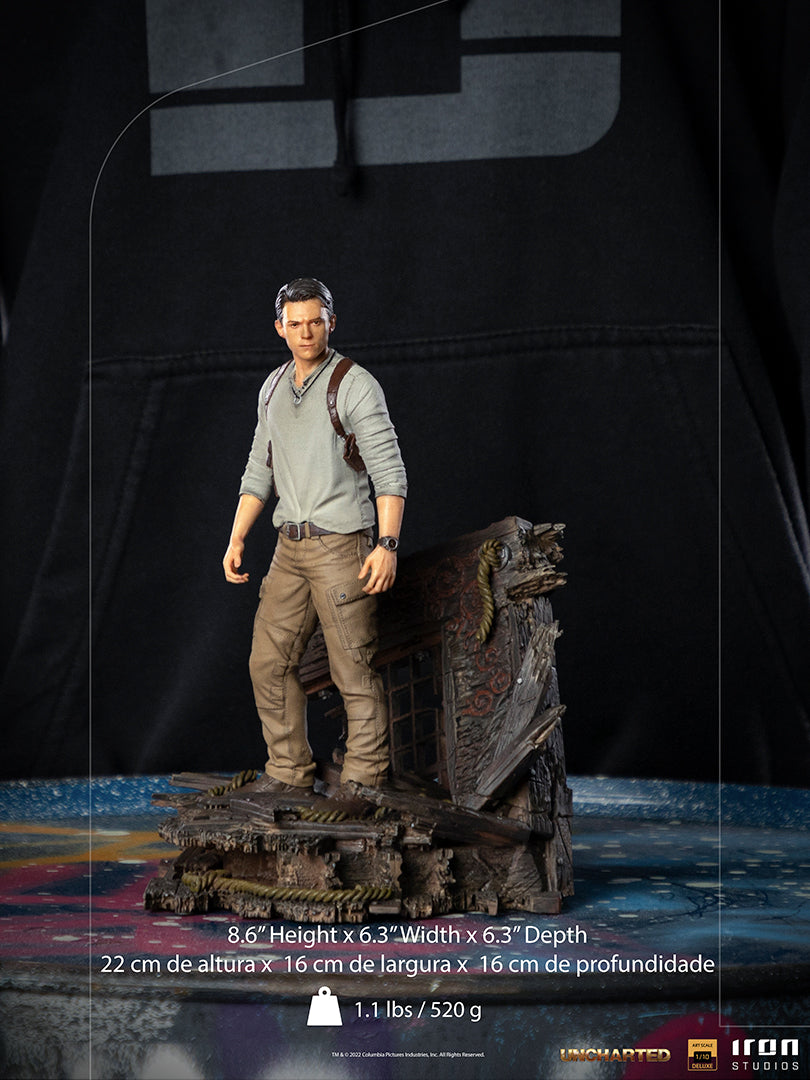 PRE-ORDER Uncharted Movie - Nathan Drake Deluxe Art Scale 1/10