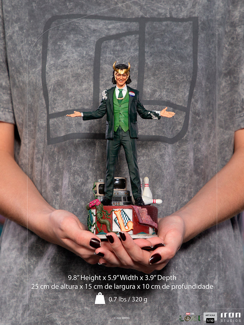 PRE-ORDER Loki - Loki President Art Scale 1/10