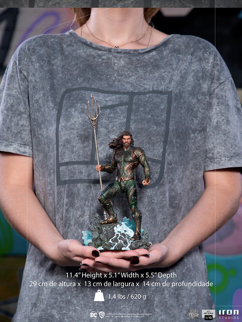 PRE-ORDER Zack Snyder's Justice League - Aquaman BDS Art Scale 1/10