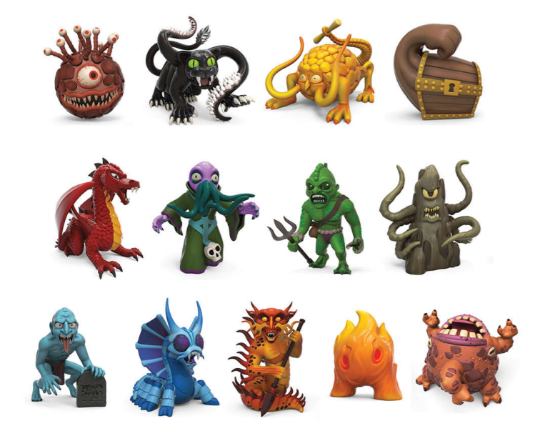 PRE-ORDER Dungeons & Dragons: 3-Inch Vinyl Mini - Monsters Series 1 [Blind Box]