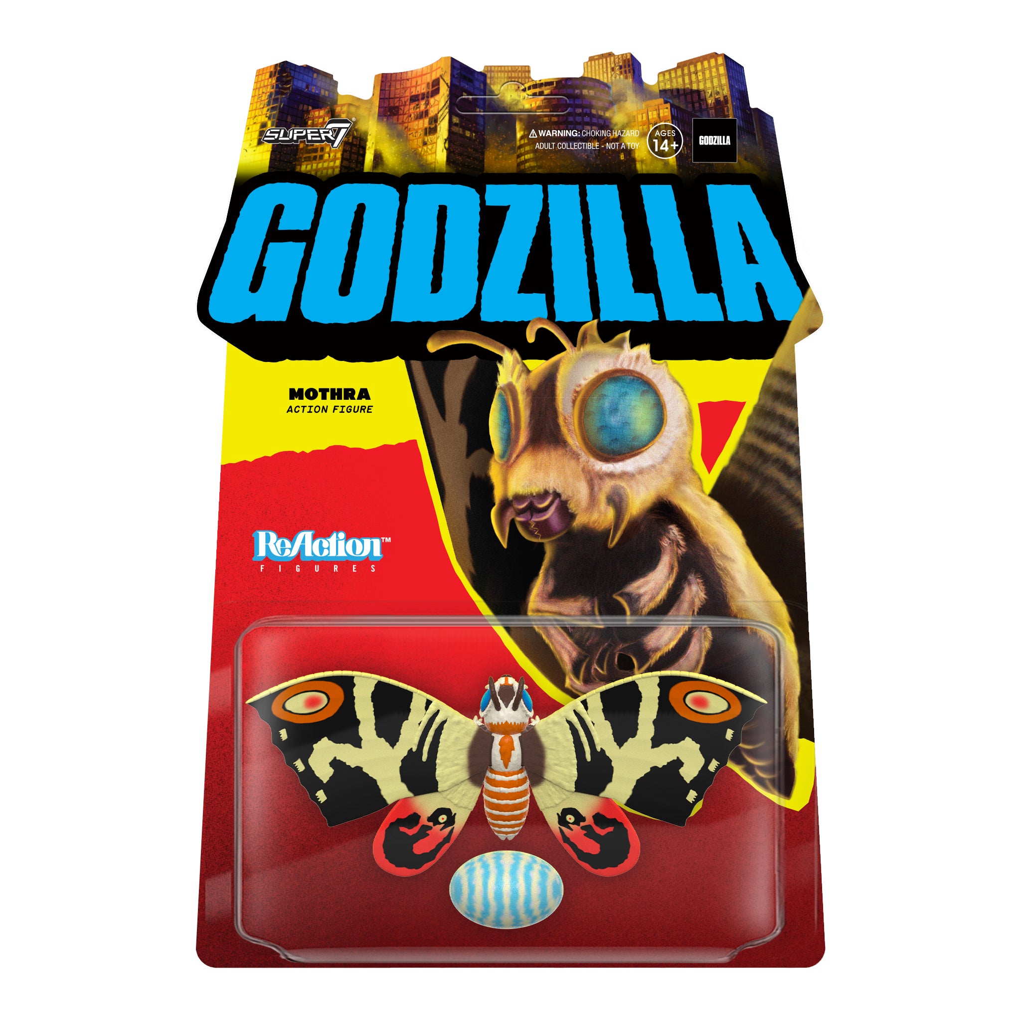 PRE-ORDER Toho Reaction Figure Wave 1 - Mothra