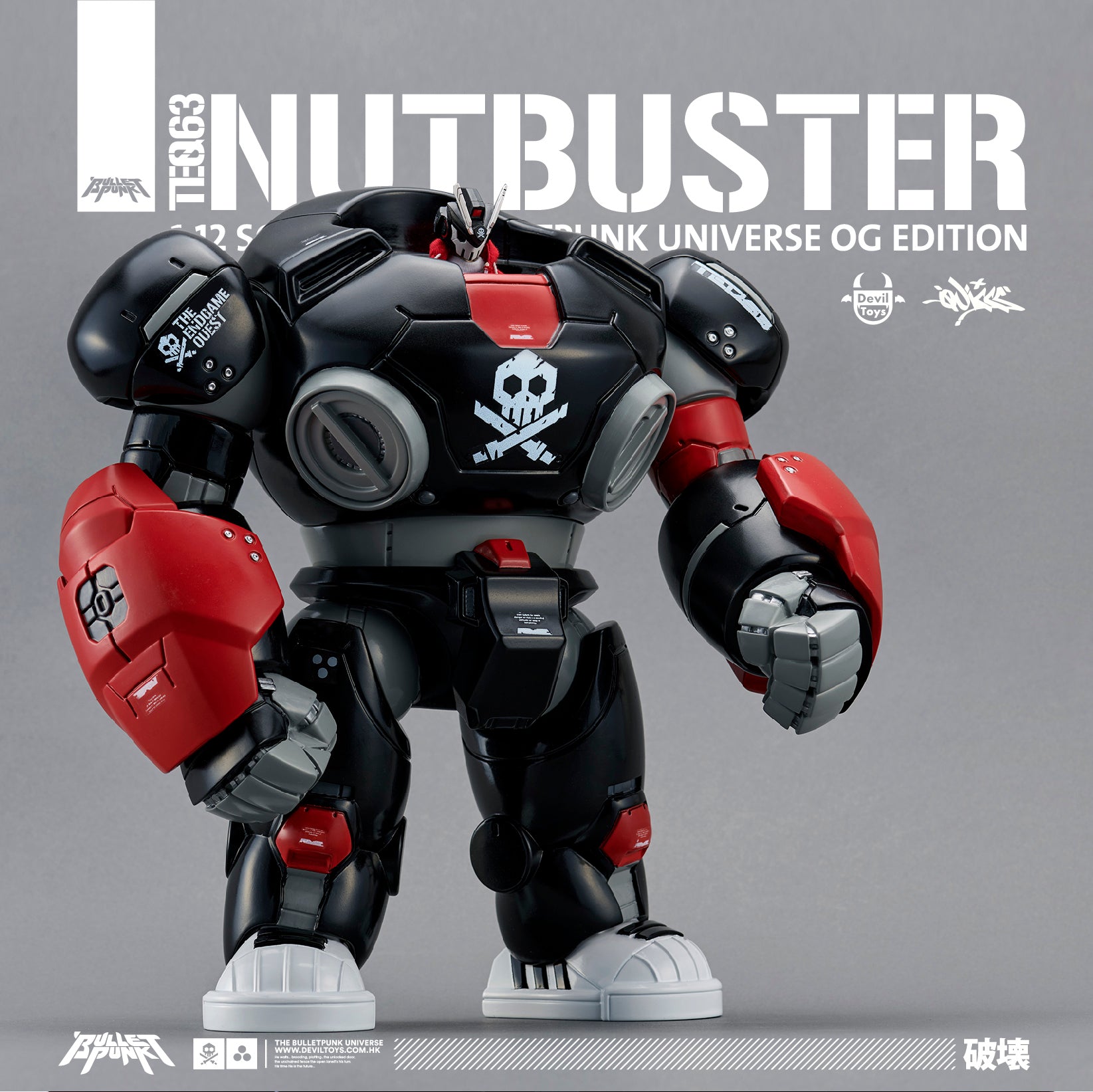 PRE-ORDER Quiccs - TEQ63 - NUTBUSTER: New Bulletpunk Universe OG Edition 1/12