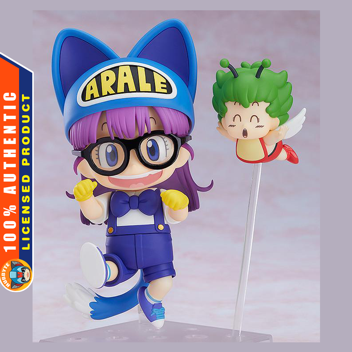 IN-STOCK Good Smile Company - Nendoroid 1009 - Dr.SLUMP ARALE CHAN - Arale Norimaki: Cat Ears Ver. & Gatchan