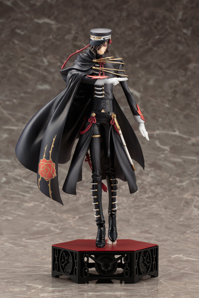 IN-STOCK Kotobukiya - ARTFX J - Code Geass: Lelouch of the Rebellion R2 - Lelouch Lamperouge: CODE Black 1st Live Encore! Ver. 1/8