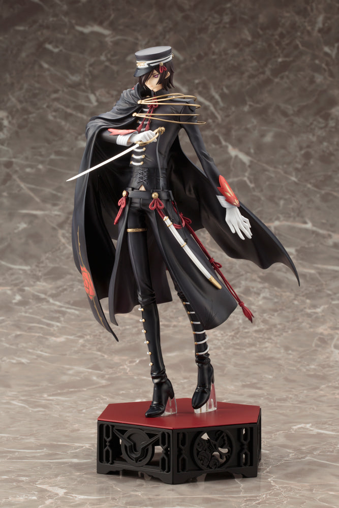IN-STOCK Kotobukiya - ARTFX J - Code Geass: Lelouch of the Rebellion R2 - Lelouch Lamperouge: CODE Black 1st Live Encore! Ver. 1/8