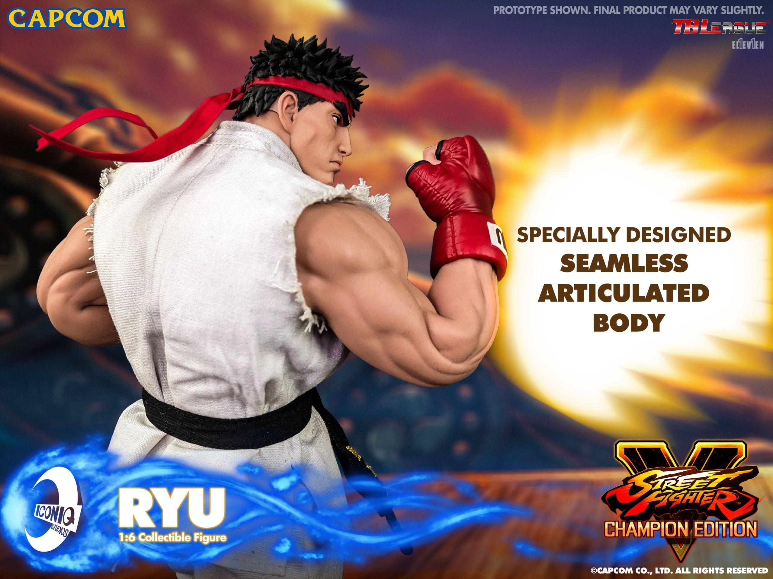 PRE-ORDER Street Fighter V - Ryu 1/6
