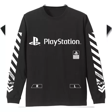 PRE-ORDER Sleeve Rib Long Sleeve T-Shirt - Playstation One